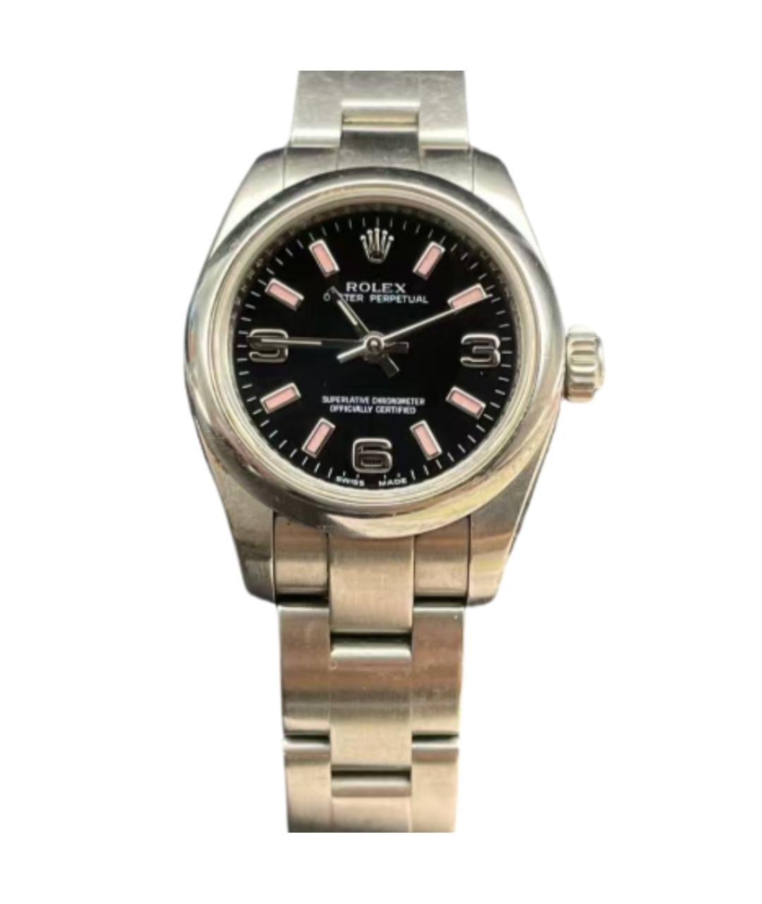 ROLEX Серебряные часы, фото 6