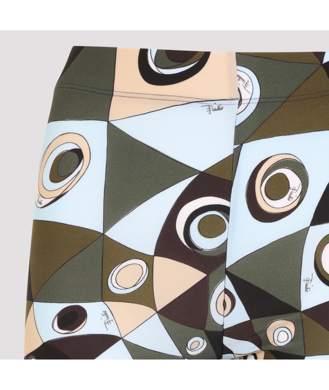 PUCCI Мульти полиамидовые леггинсы и велосипедки, фото 3