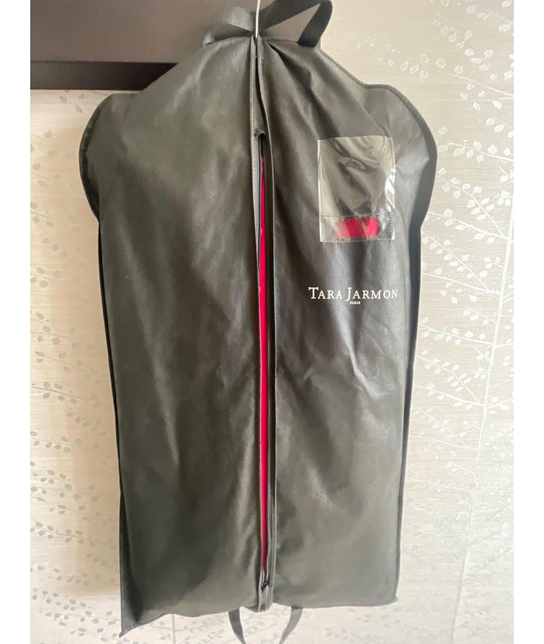 Tara Jarmon Фуксия хлопковое пальто, фото 7