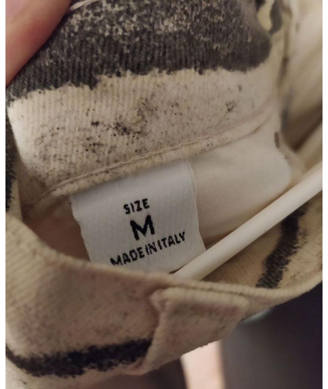 ROBERTO CAVALLI Мульти хлопко-эластановые прямые джинсы, фото 5