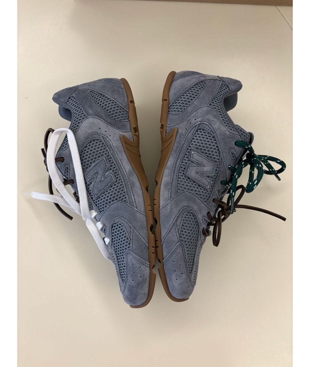 MIU MIU Голубые замшевые кеды, фото 4