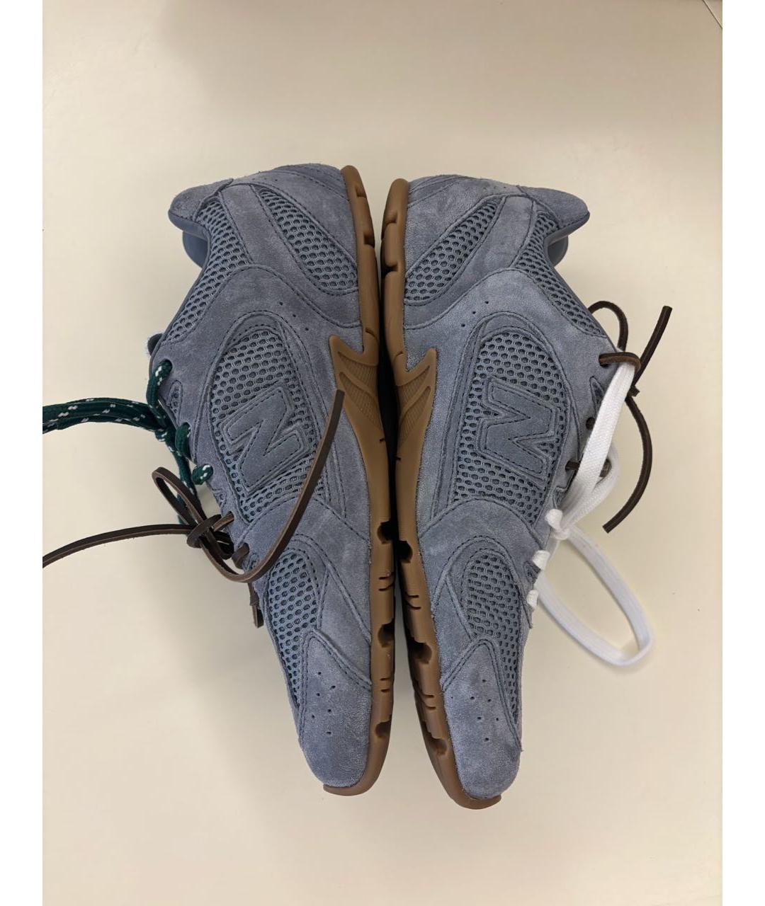 MIU MIU Голубые замшевые кеды, фото 3