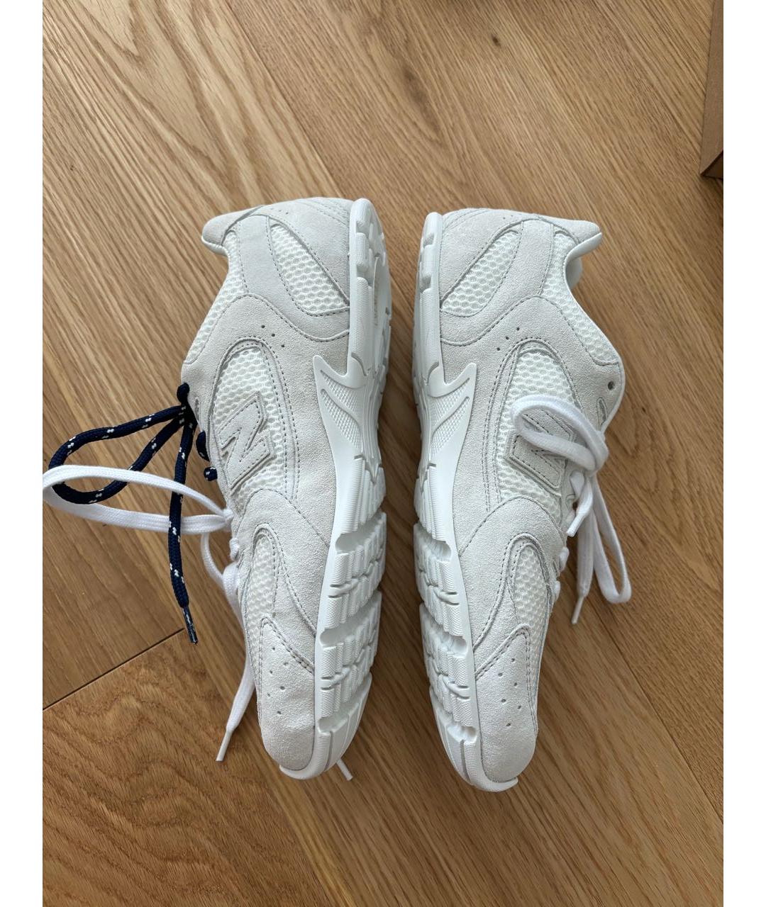 MIU MIU Белые замшевые кеды, фото 3