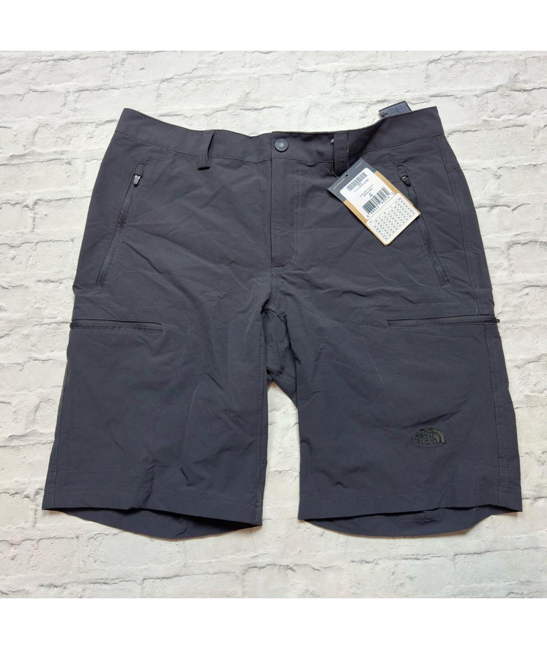 THE NORTH FACE Антрацитовые полиамидовые шорты, фото 9