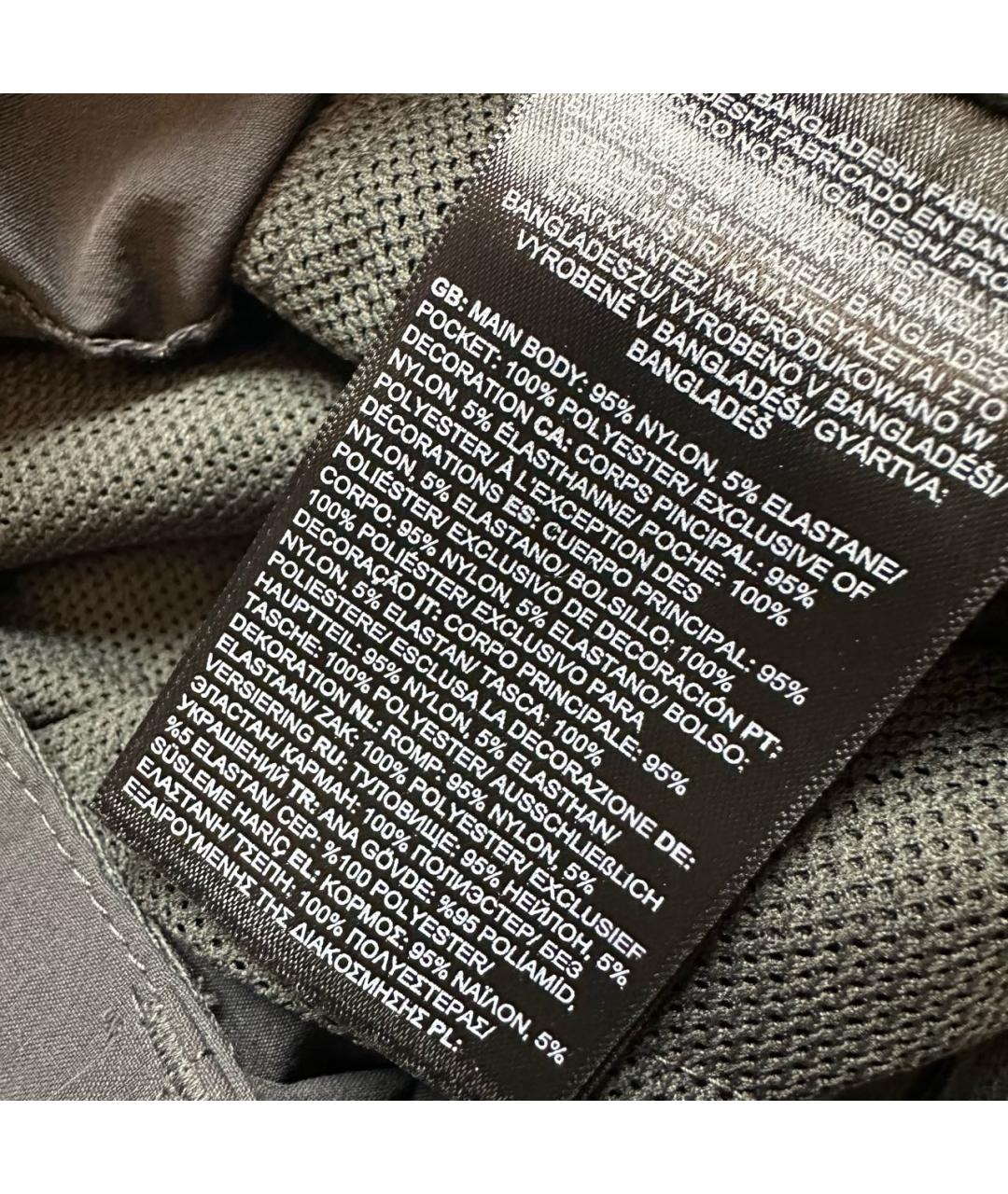 THE NORTH FACE Антрацитовые полиамидовые шорты, фото 6