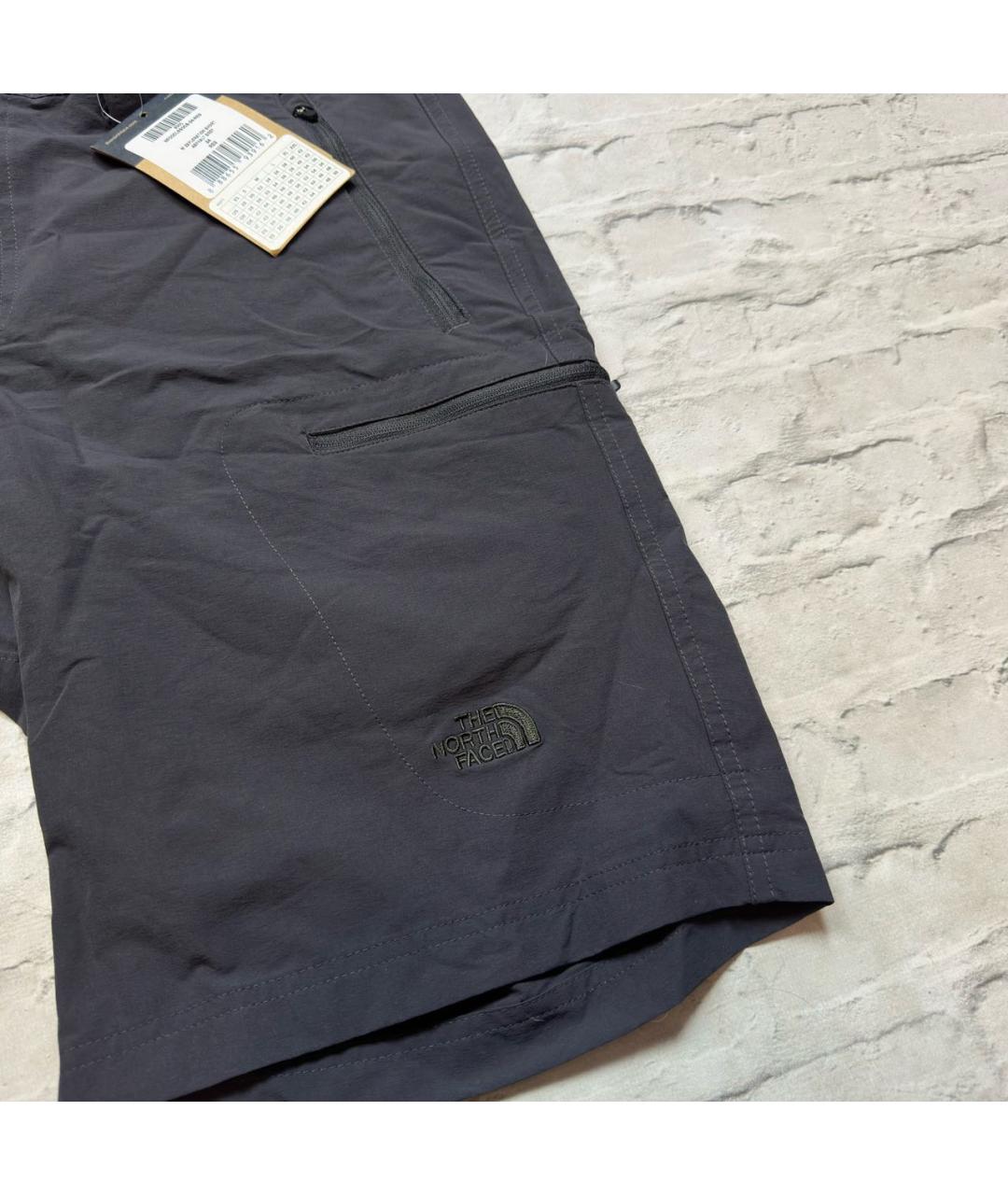 THE NORTH FACE Антрацитовые полиамидовые шорты, фото 3