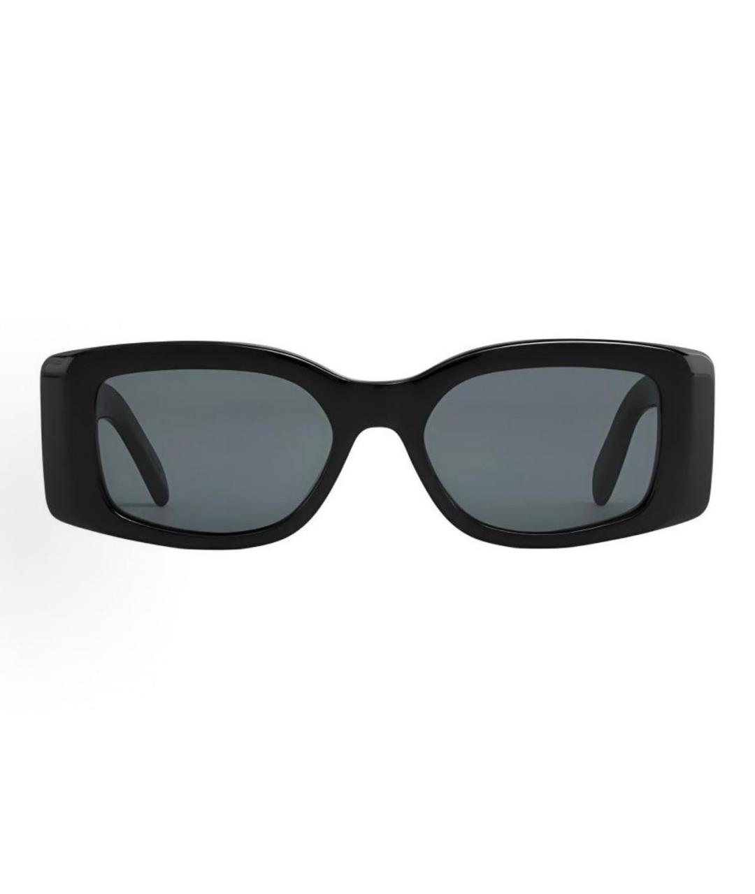 CELINE Черные пластиковые солнцезащитные очки, фото 3