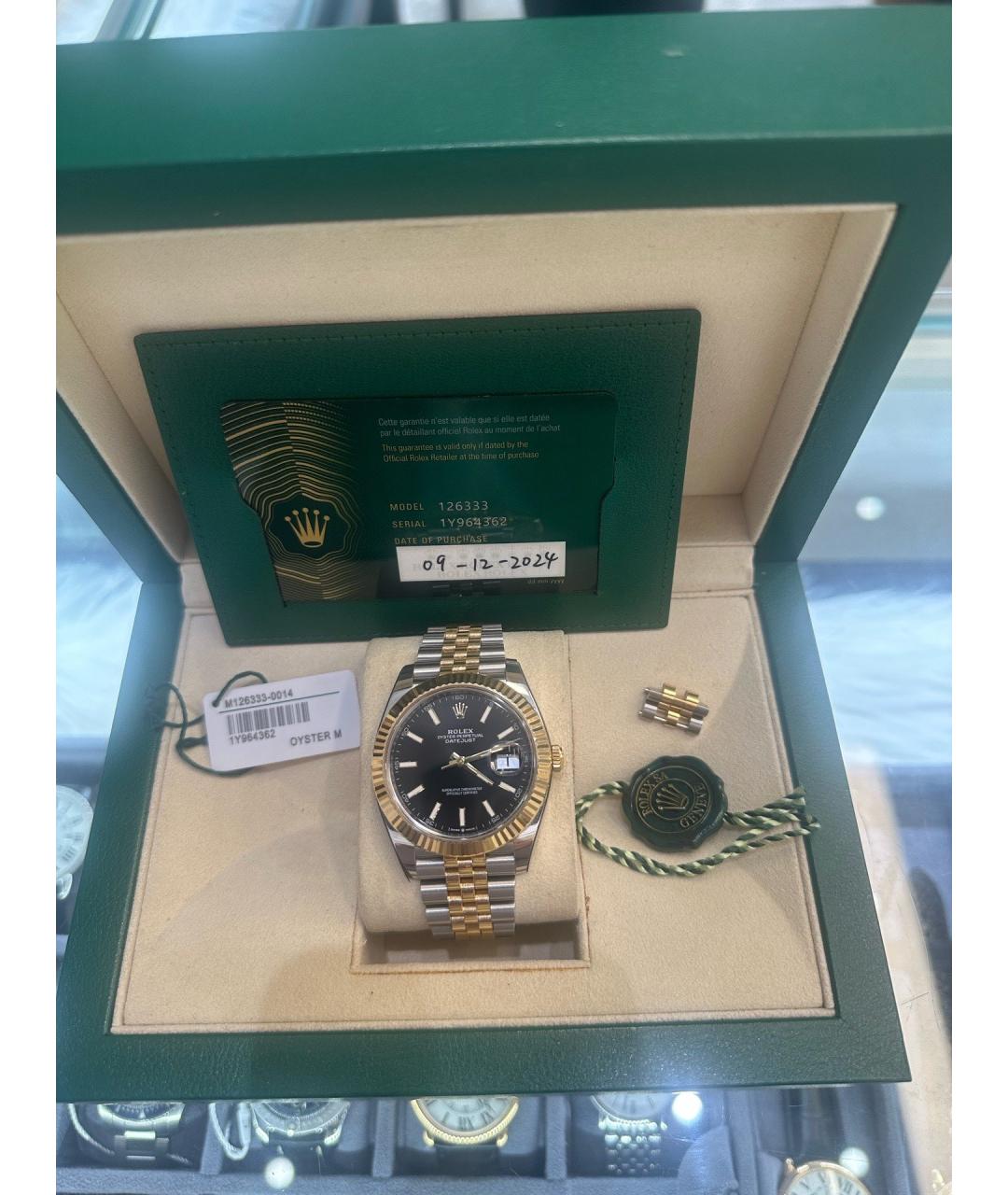 ROLEX Золотые часы из желтого золота, фото 6