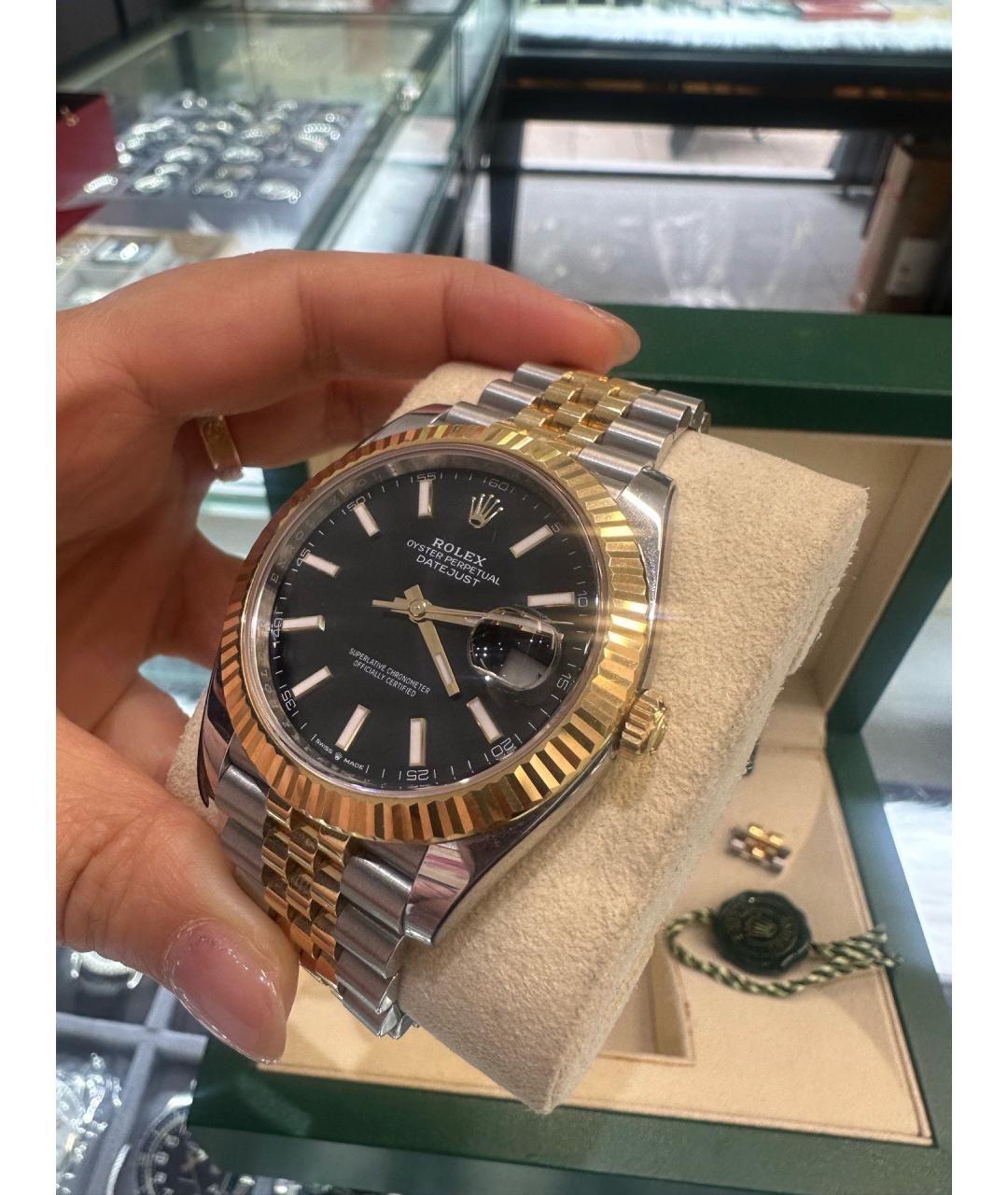 ROLEX Золотые часы из желтого золота, фото 3