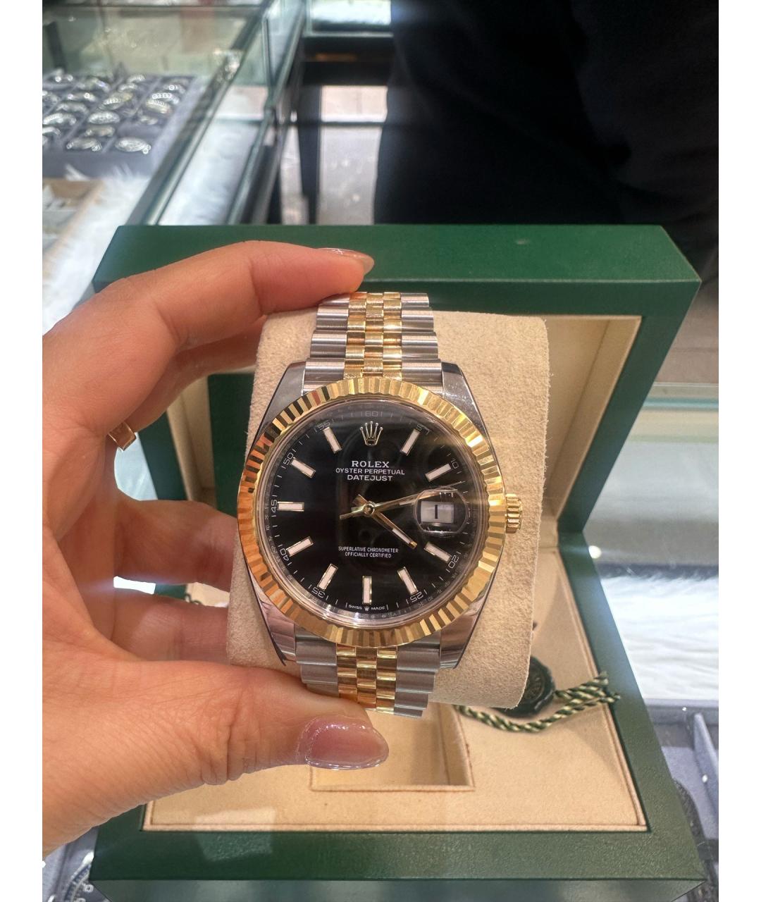 ROLEX Золотые часы из желтого золота, фото 2