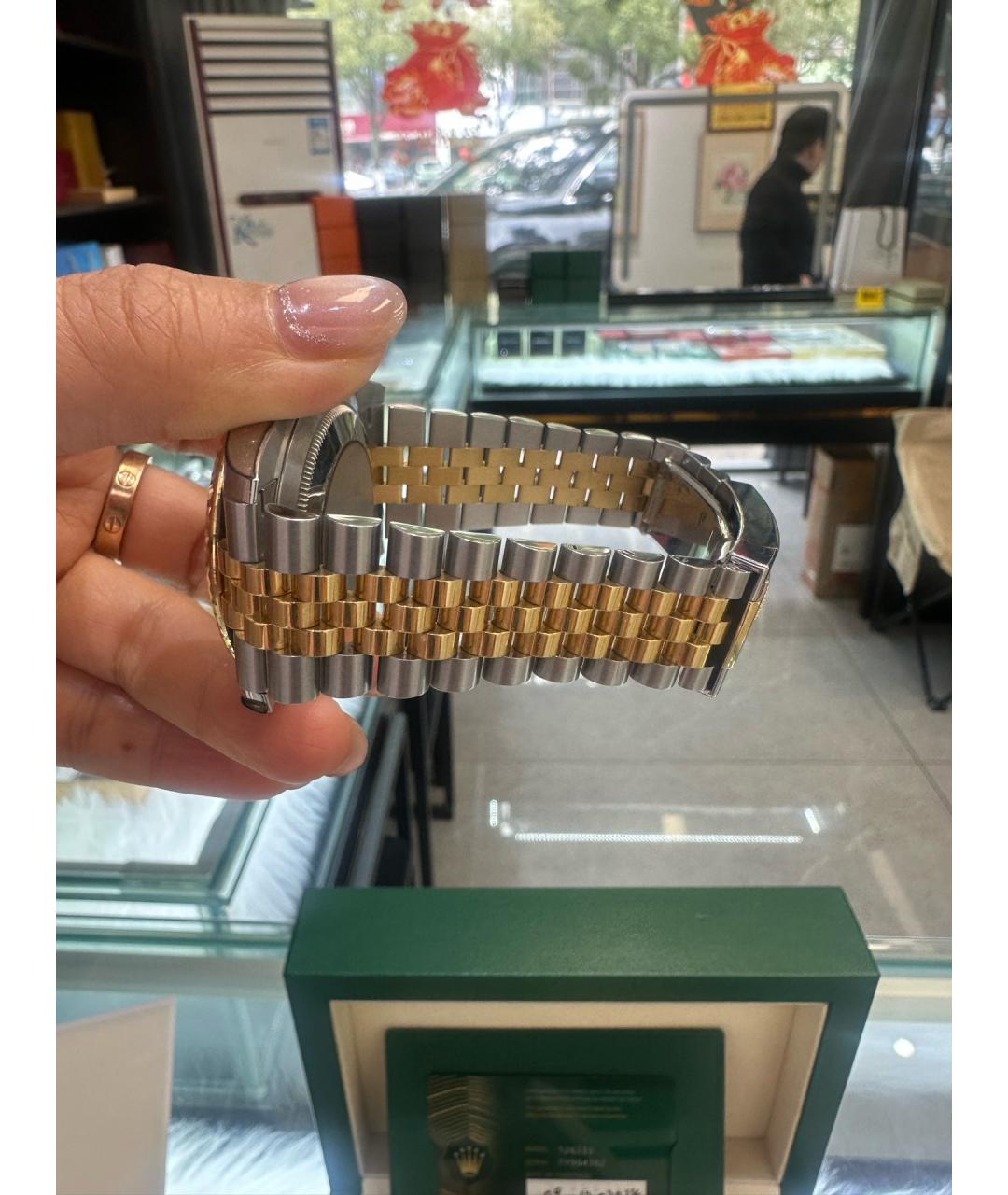 ROLEX Золотые часы из желтого золота, фото 5