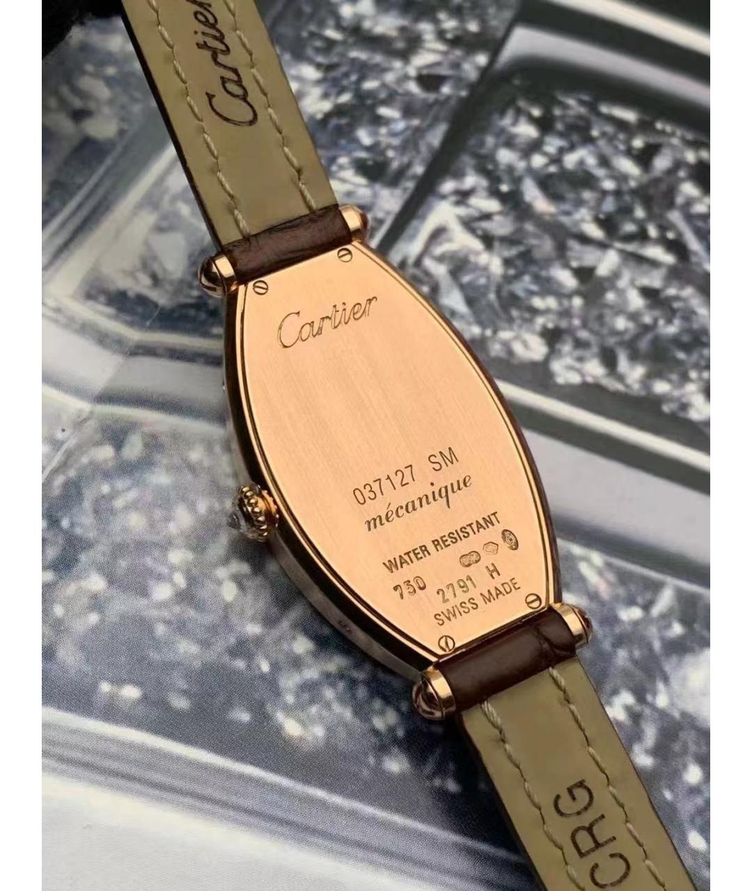 CARTIER Золотые часы из розового золота, фото 4