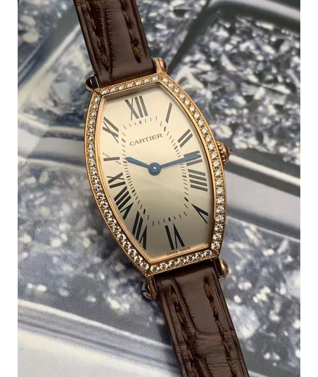 CARTIER Золотые часы из розового золота, фото 5