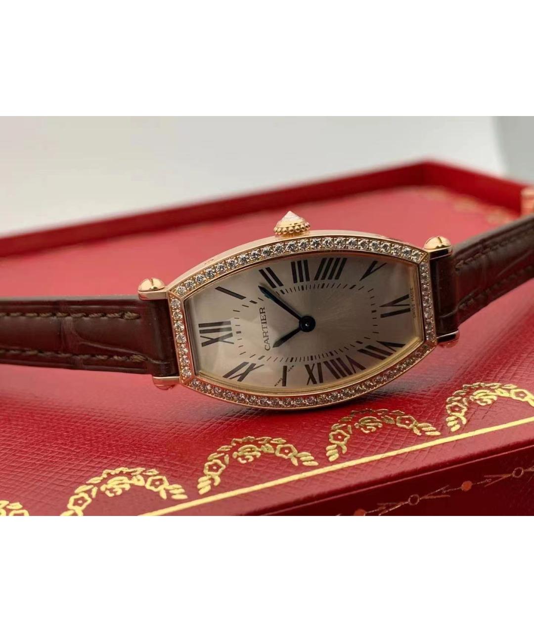 CARTIER Золотые часы из розового золота, фото 6