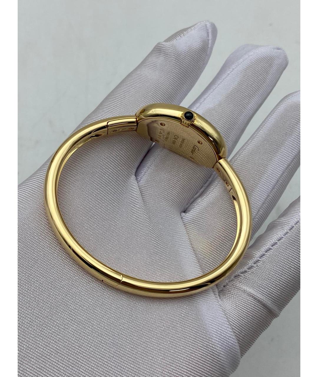 CARTIER Золотые часы из желтого золота, фото 4