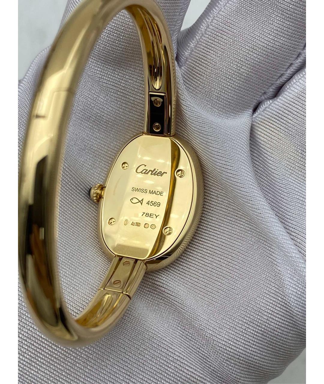 CARTIER Золотые часы из желтого золота, фото 8