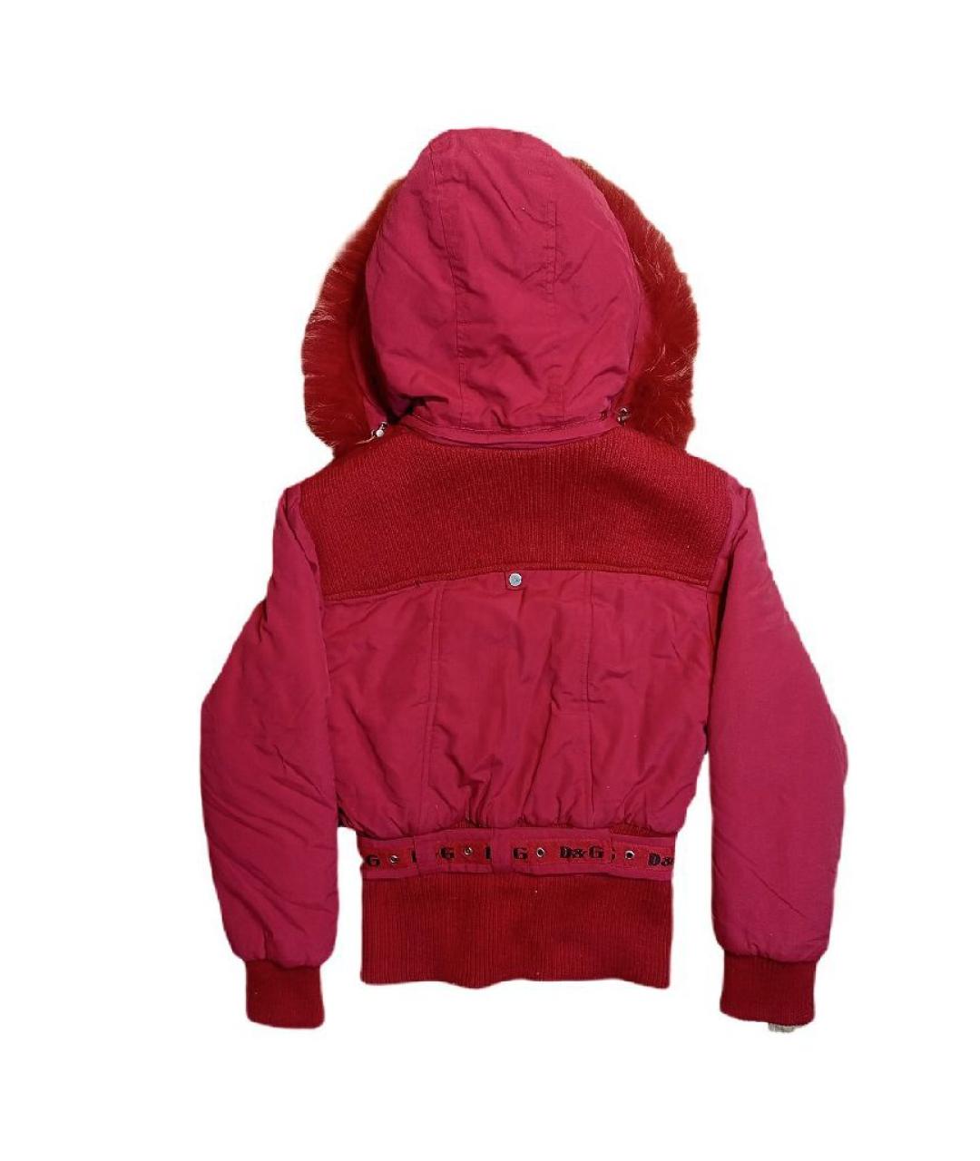 DOLCE&GABBANA Красный хлопковый комбинезон, фото 2