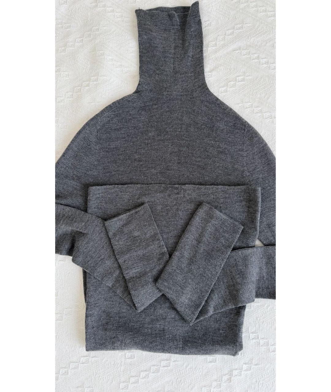 12 STOREEZ Серая шерстяная водолазка, фото 8
