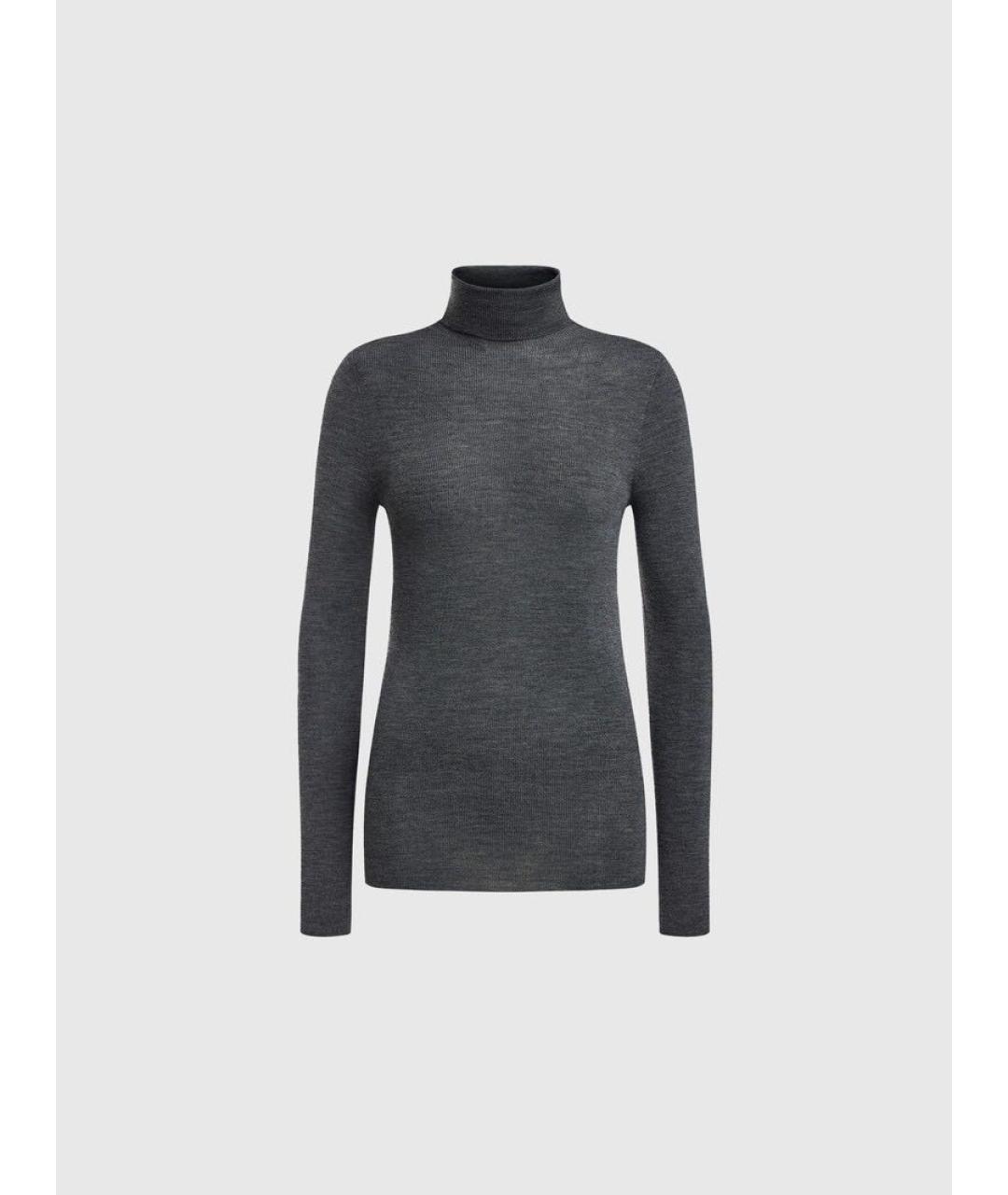 12 STOREEZ Серая шерстяная водолазка, фото 9