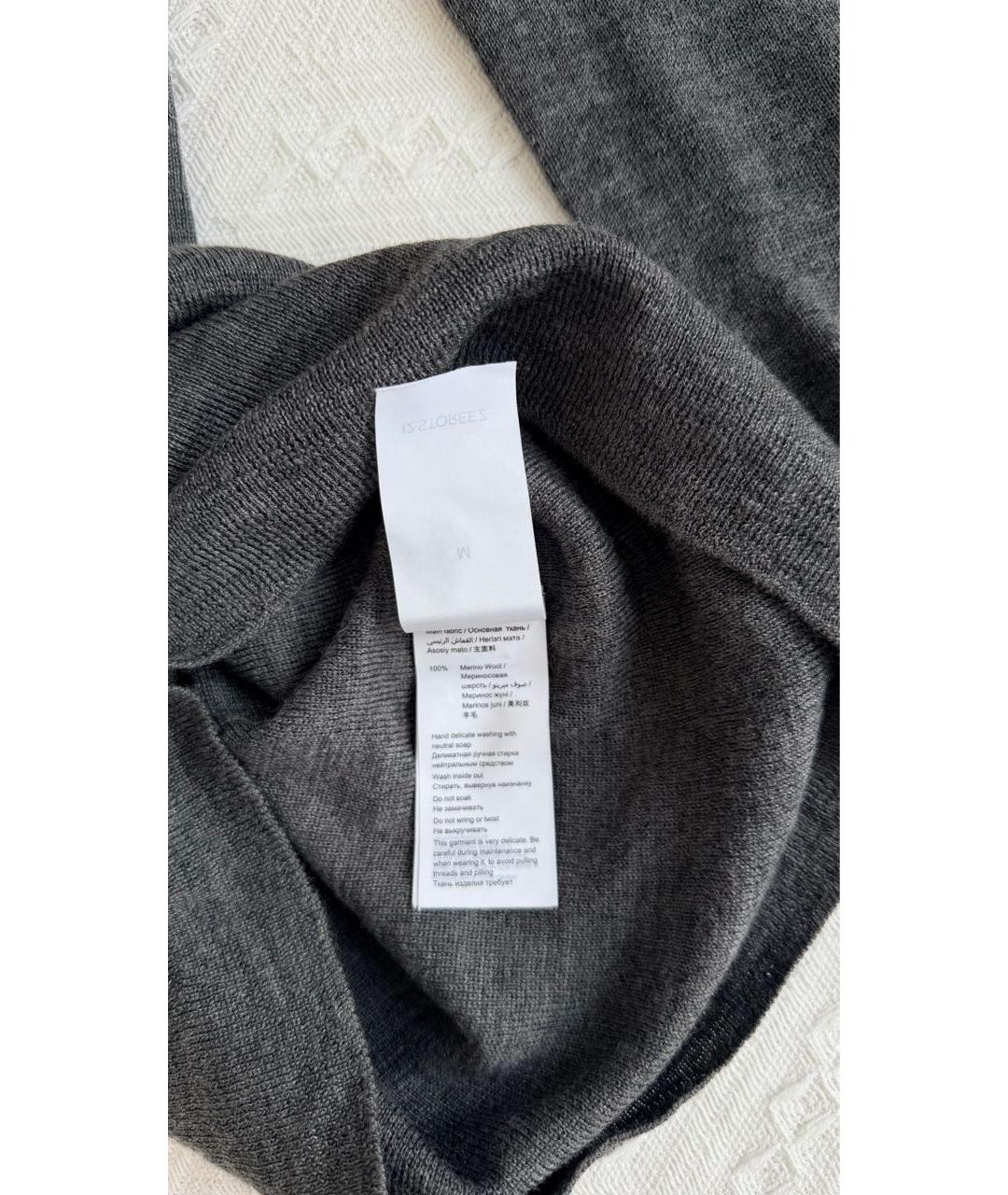 12 STOREEZ Серая шерстяная водолазка, фото 6