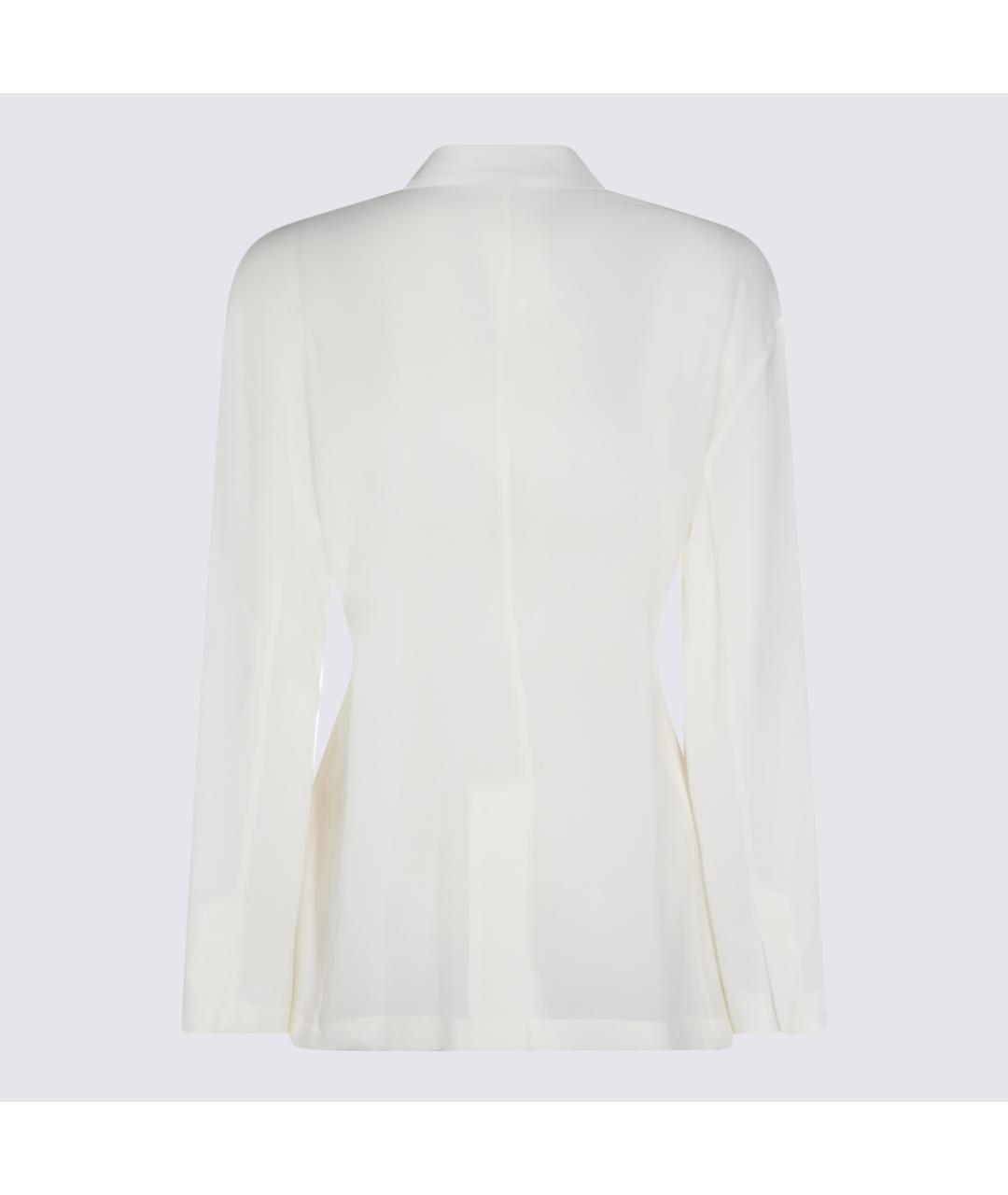 BRUNELLO CUCINELLI Белый шелковый жакет/пиджак, фото 2