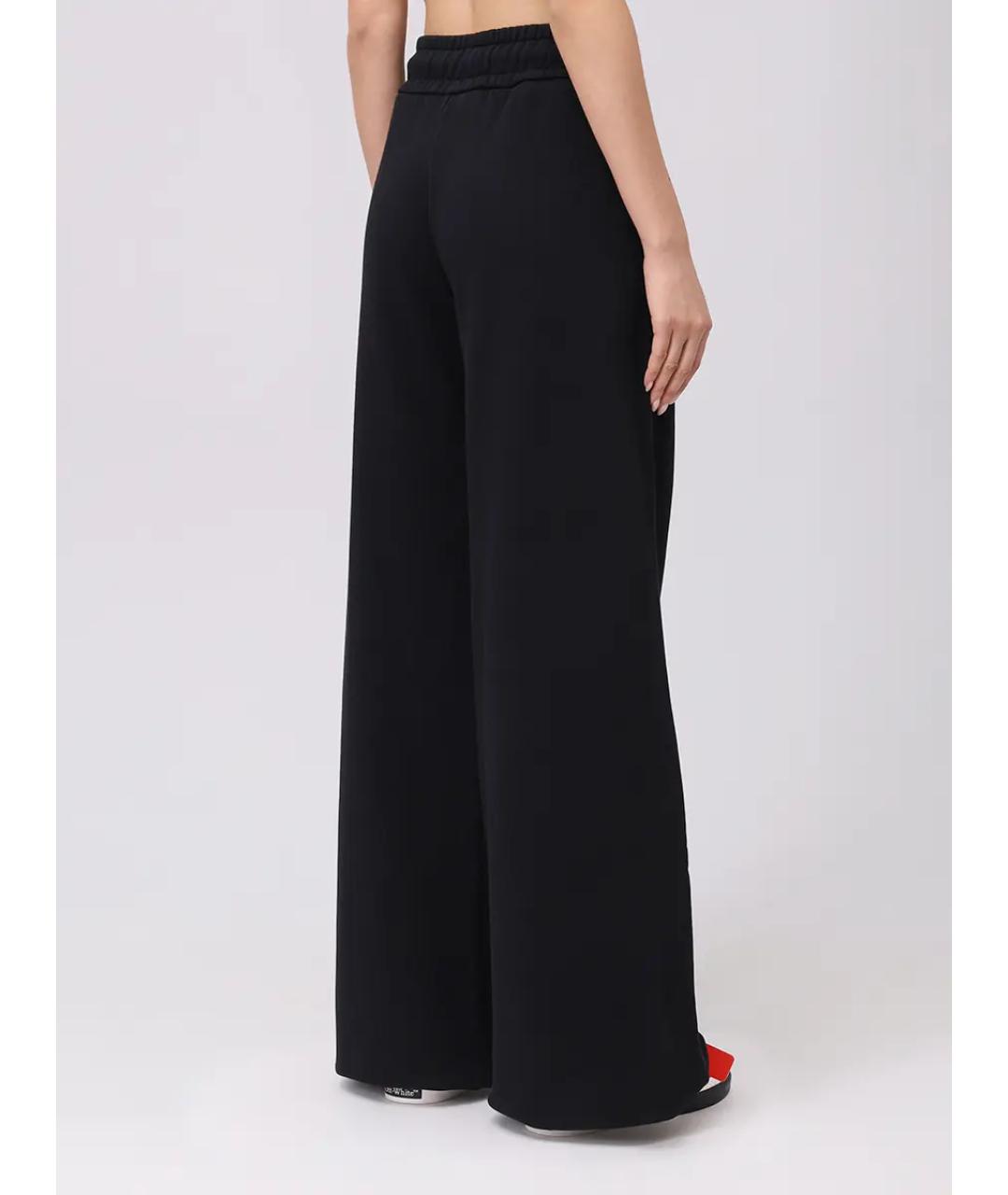 OFF-WHITE Черные хлопковые спортивные брюки и шорты, фото 3