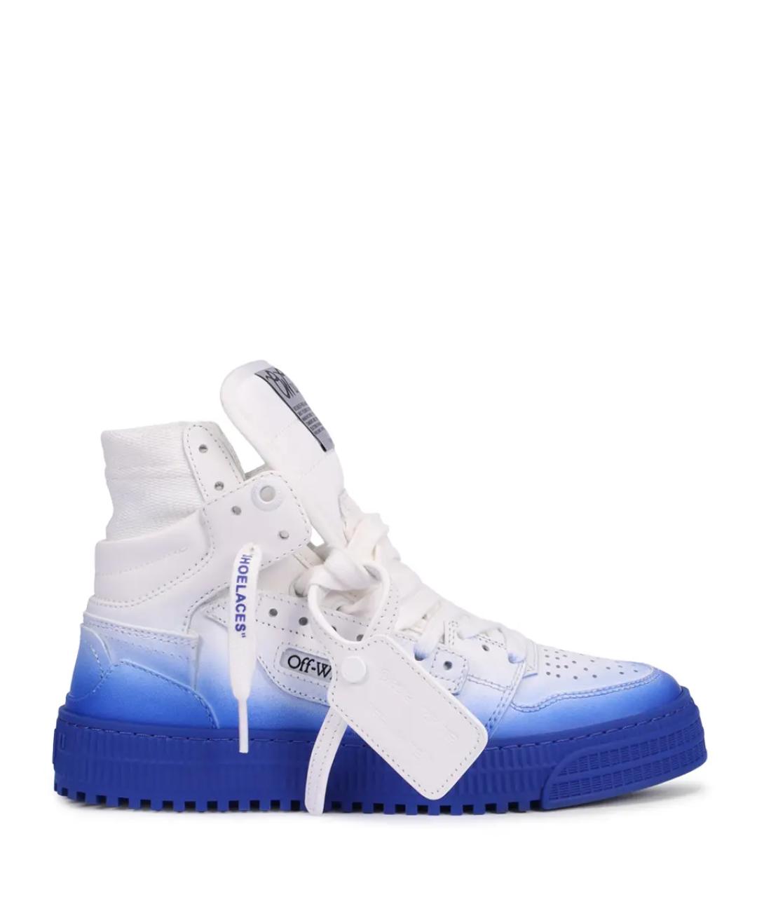 OFF-WHITE Белые кеды, фото 1