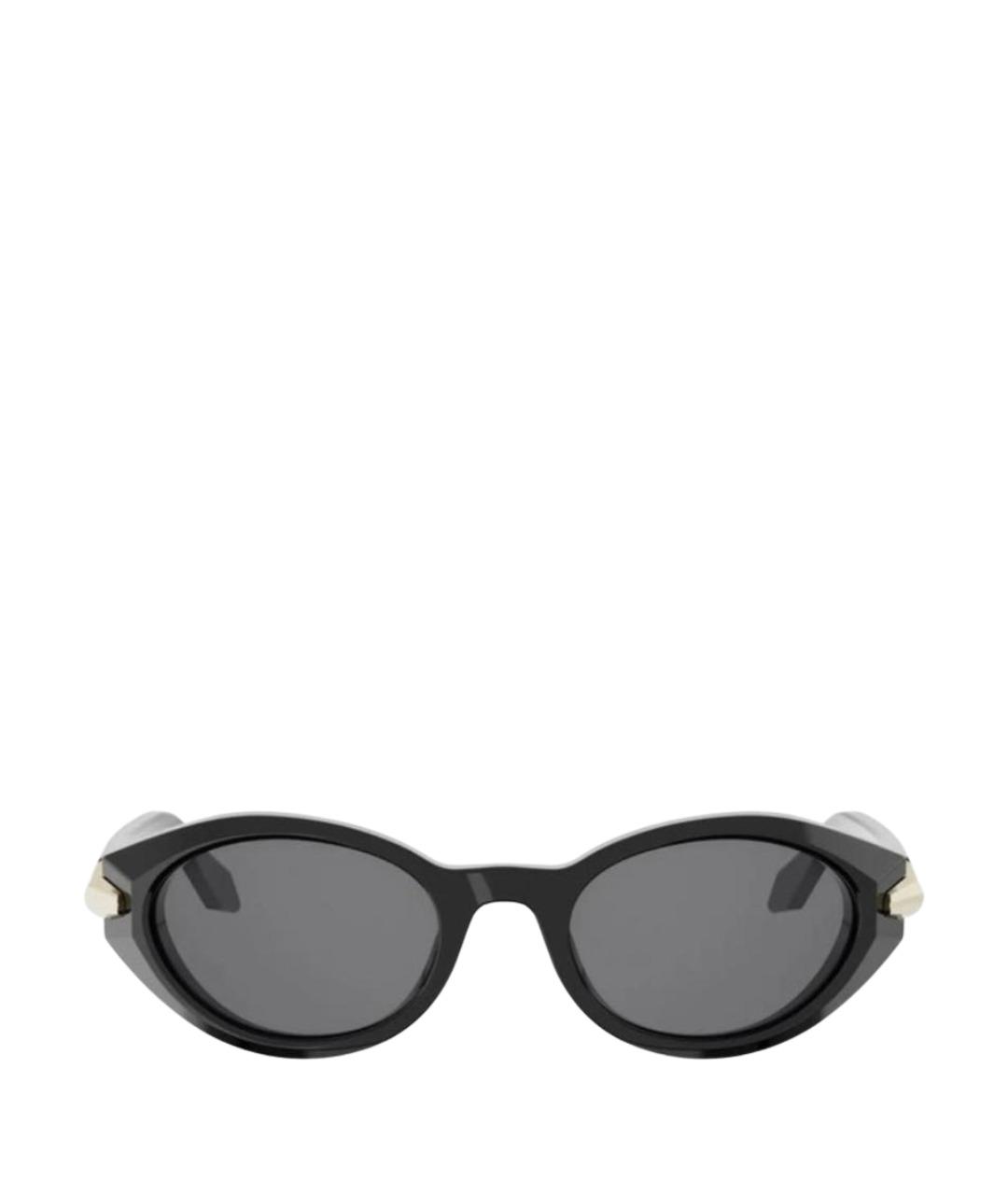 BVLGARI Черные пластиковые солнцезащитные очки, фото 1