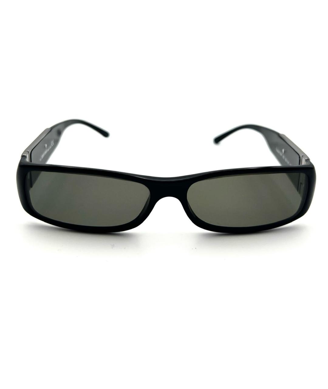 ROBERTO CAVALLI Черные пластиковые солнцезащитные очки, фото 8