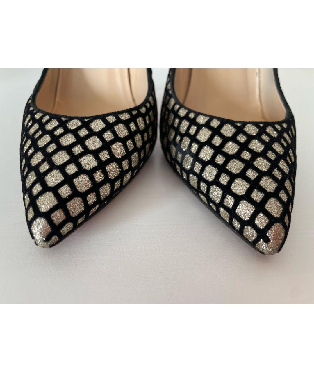 CHRISTIAN LOUBOUTIN Золотые туфли, фото 2