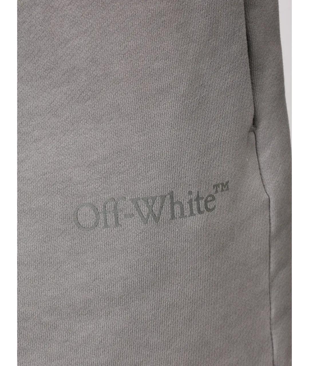 OFF-WHITE Серые шорты, фото 6