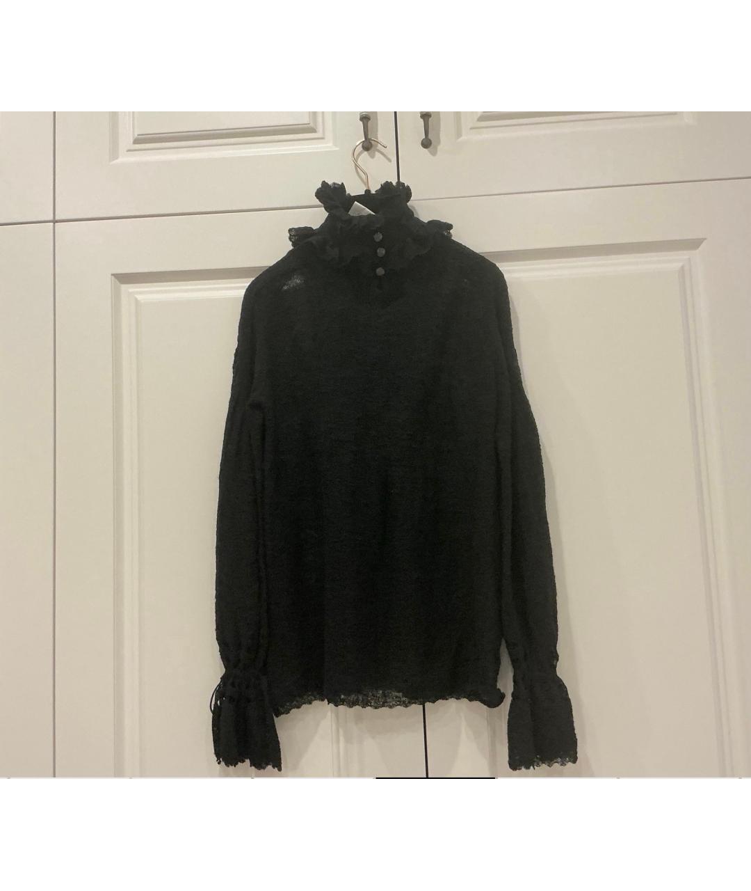 CHANEL Синий шерстяной джемпер / свитер, фото 7