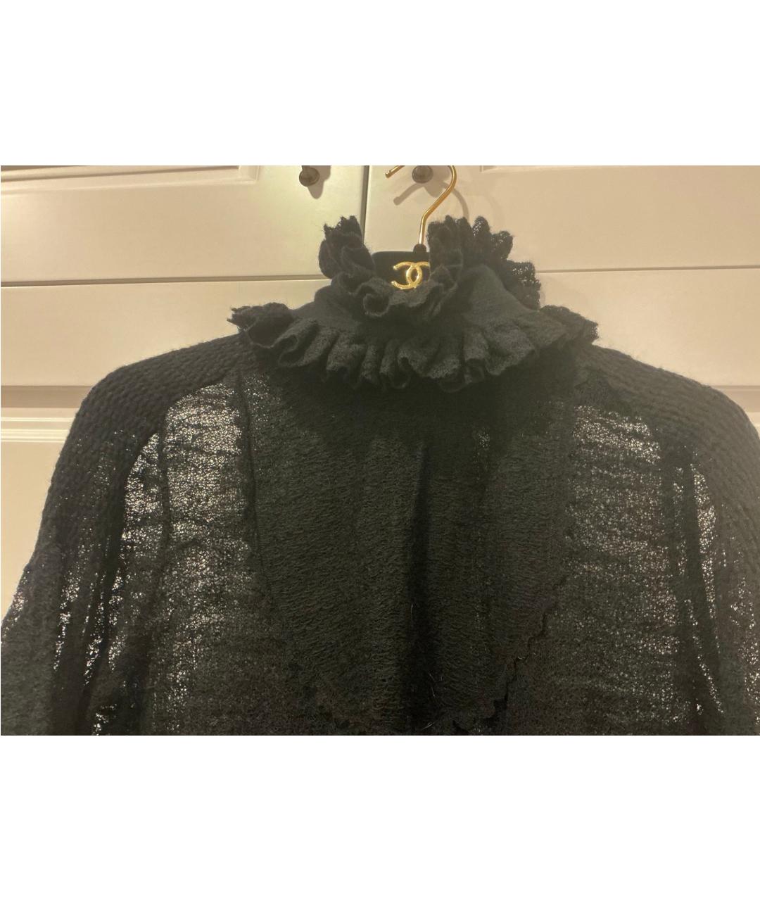 CHANEL Синий шерстяной джемпер / свитер, фото 8