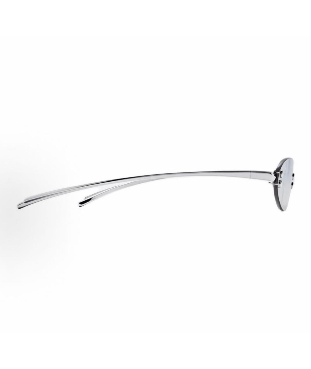 GENTLE MONSTER Серебряные металлические солнцезащитные очки, фото 2