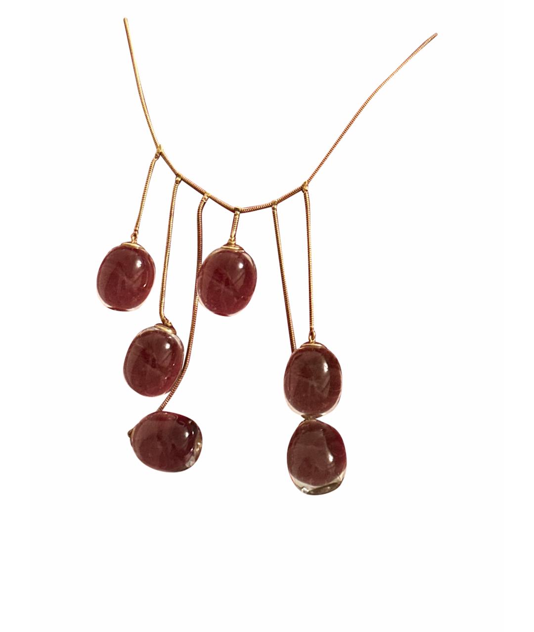 BACCARAT Желтое колье из желтого золота, фото 1