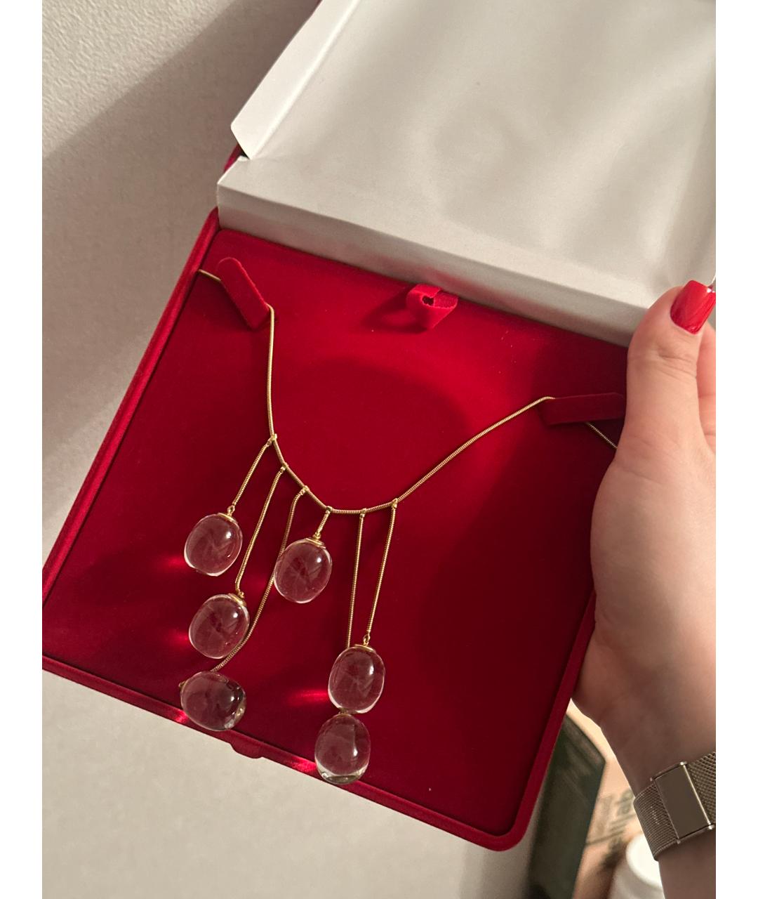 BACCARAT Желтое колье из желтого золота, фото 3