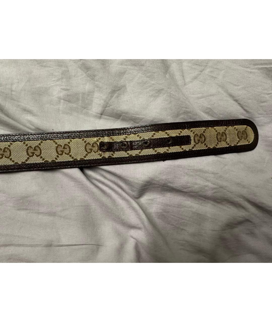 GUCCI Бежевый ремень, фото 2