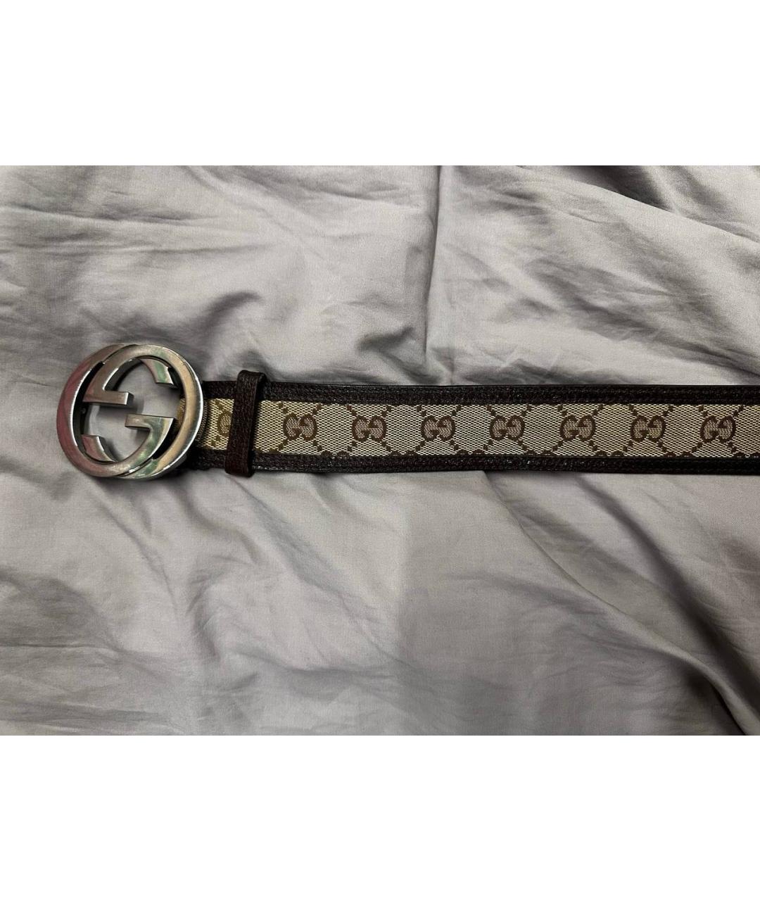 GUCCI Бежевый ремень, фото 4