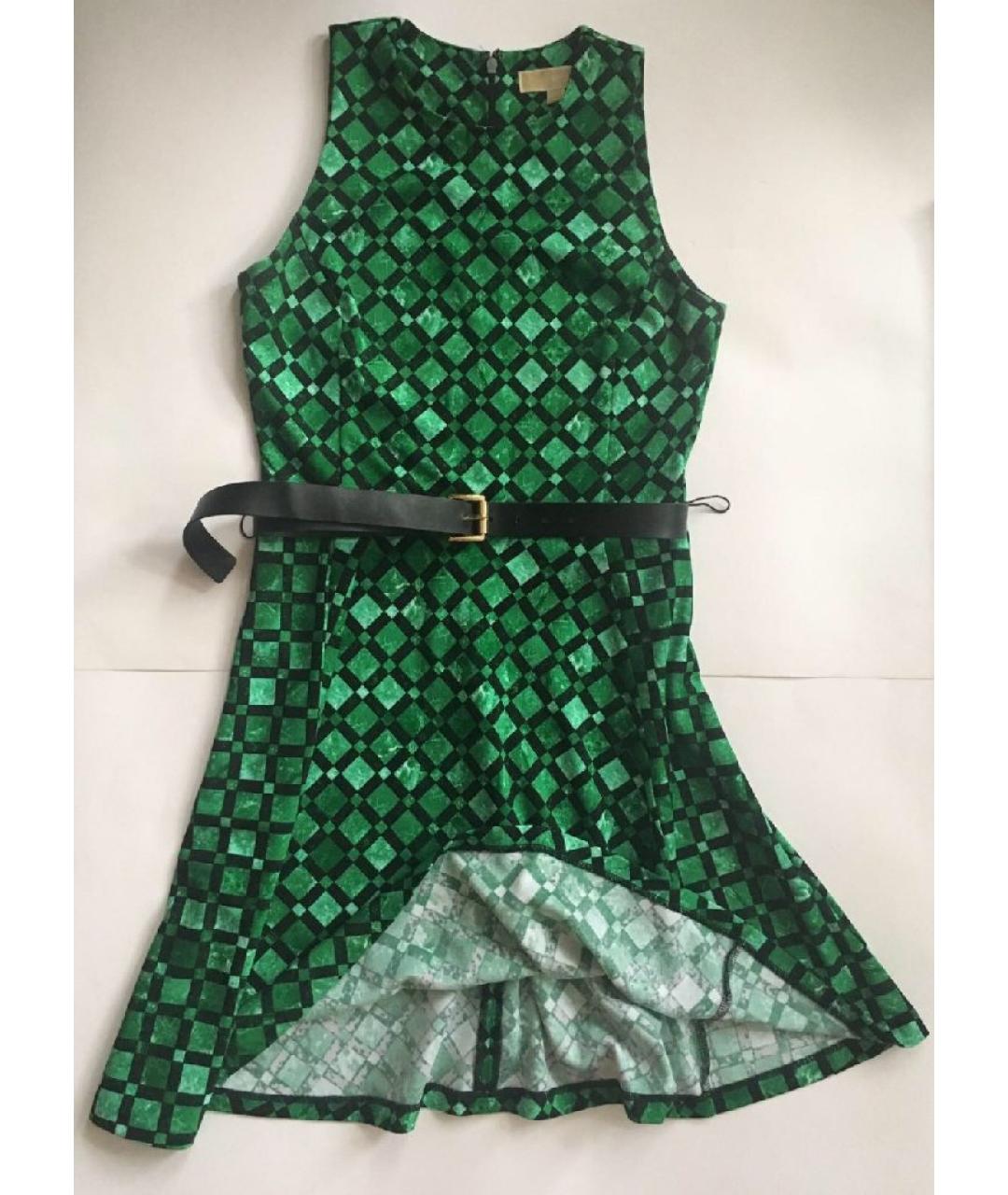 MICHAEL MICHAEL KORS Зеленые повседневное платье, фото 2