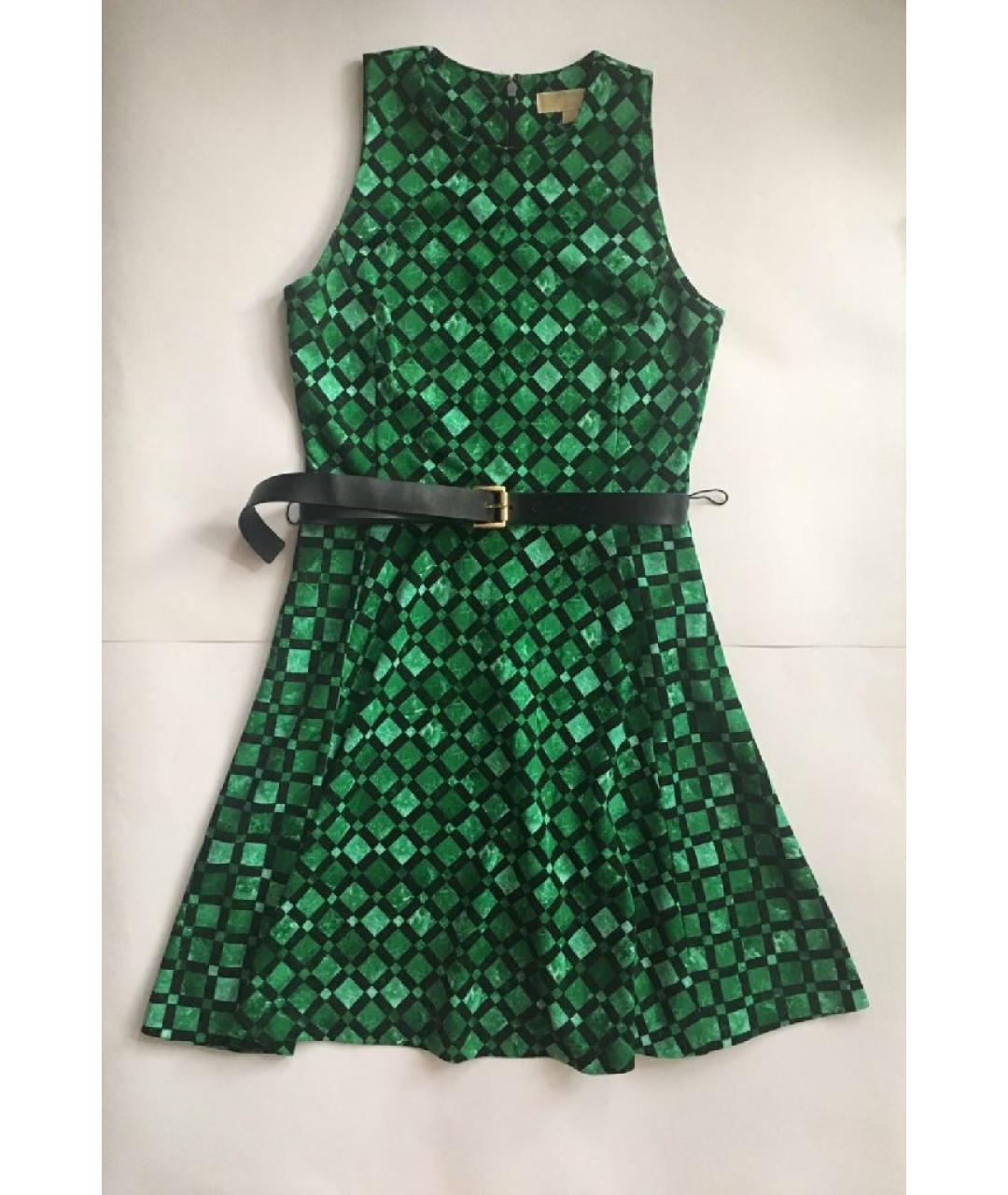 MICHAEL MICHAEL KORS Зеленые повседневное платье, фото 10