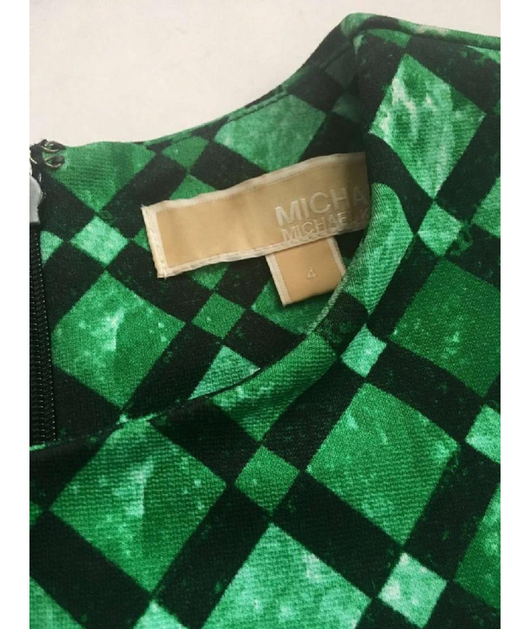 MICHAEL MICHAEL KORS Зеленые повседневное платье, фото 5