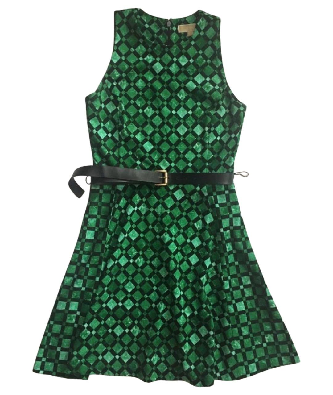 MICHAEL MICHAEL KORS Зеленые повседневное платье, фото 1