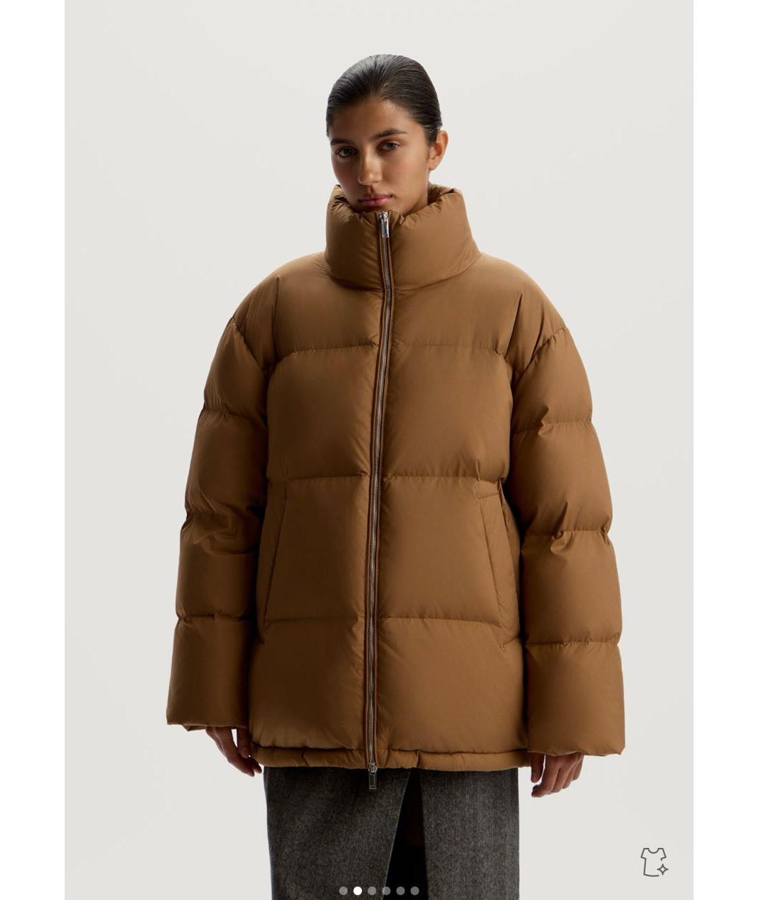 12 STOREEZ Коричневый пуховик, фото 2