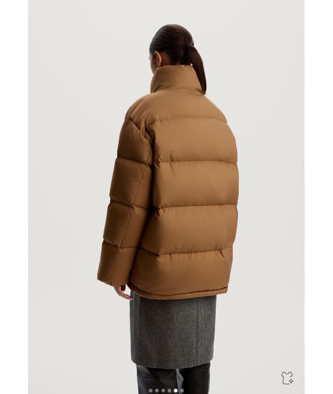 12 STOREEZ Коричневый пуховик, фото 3