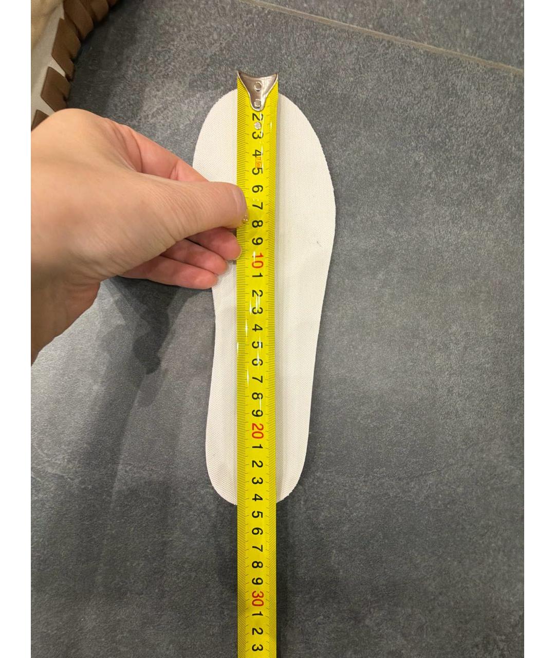 MIU MIU Бежевые синтетические балетки, фото 7