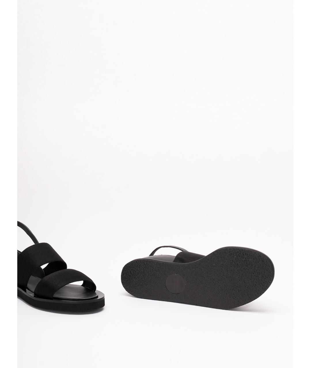 MAX MARA Черные сандалии, фото 4