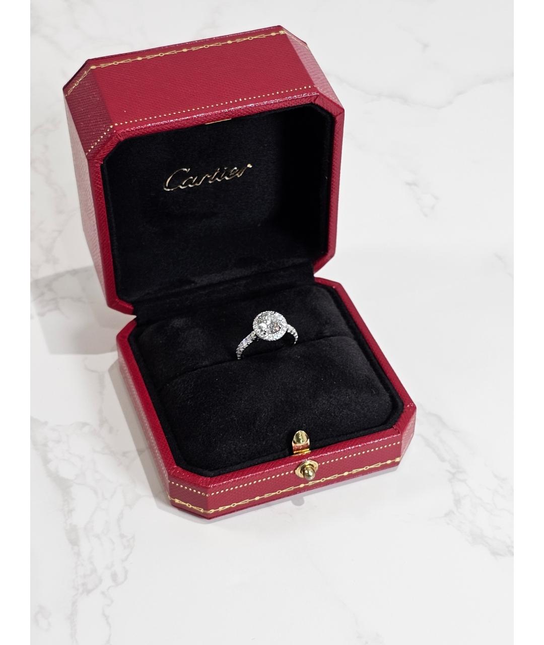 CARTIER Серебряное кольцо из белого золота, фото 2