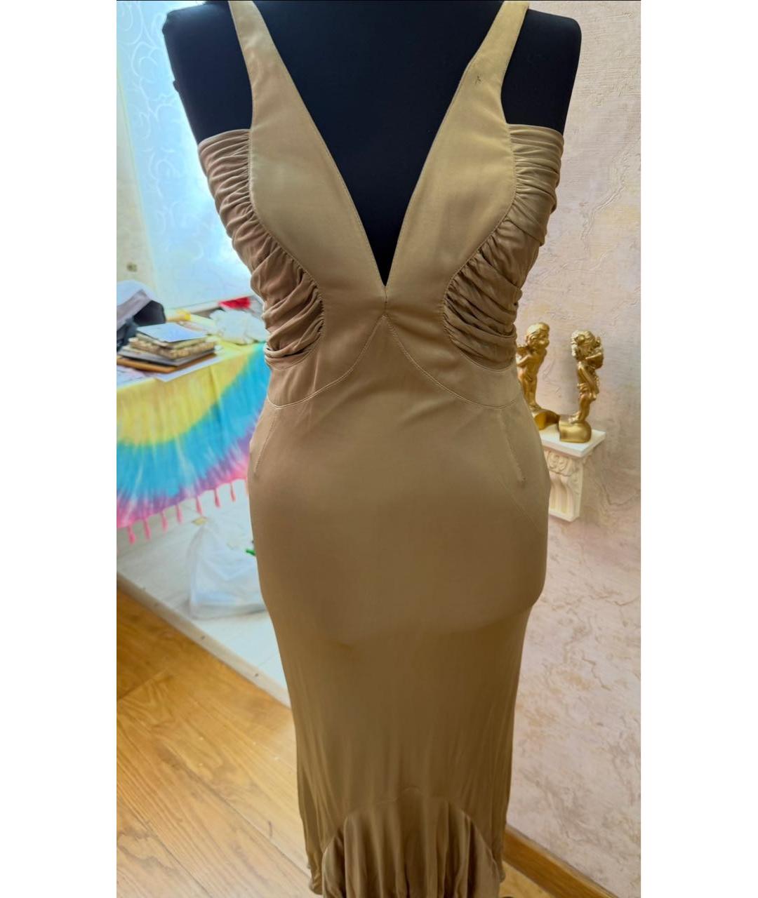 VERSACE Вискозное коктейльное платье, фото 5