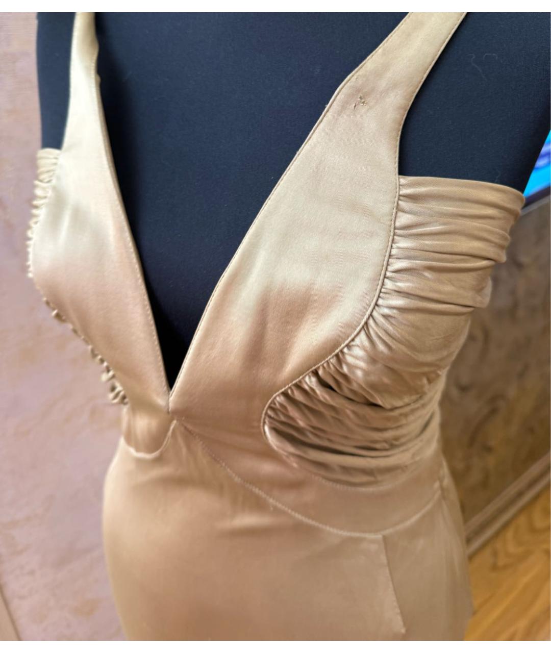 VERSACE Вискозное коктейльное платье, фото 4