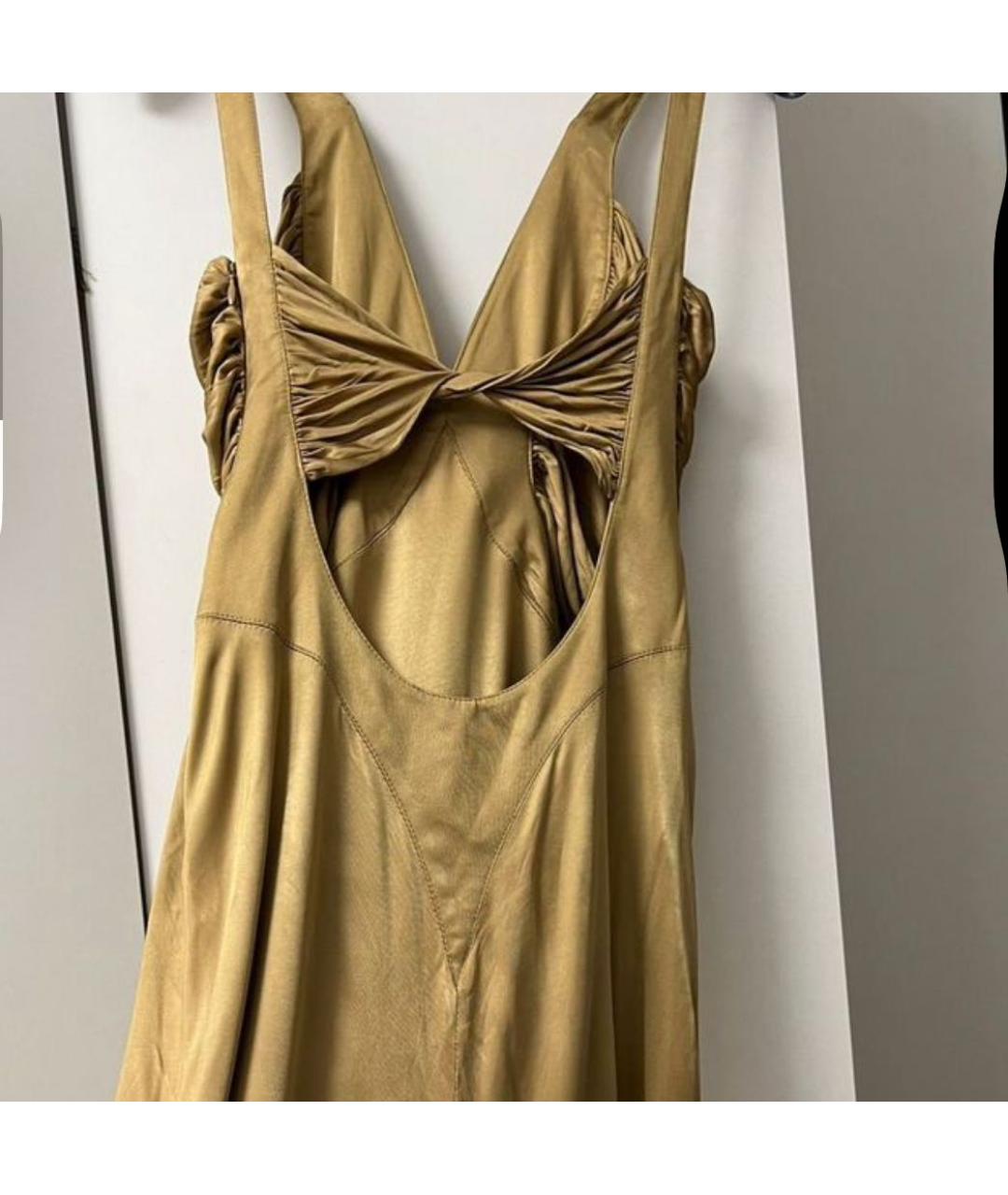 VERSACE Вискозное коктейльное платье, фото 2